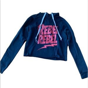 Original Retro Brand♥︎ Kids Medium Rebel Cropped Hoodie